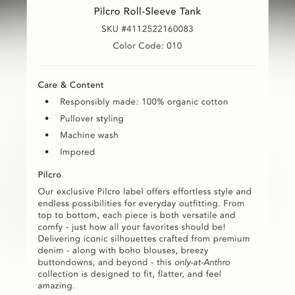 Pick to Roll Sleeve Tank - Picture 4 of 5